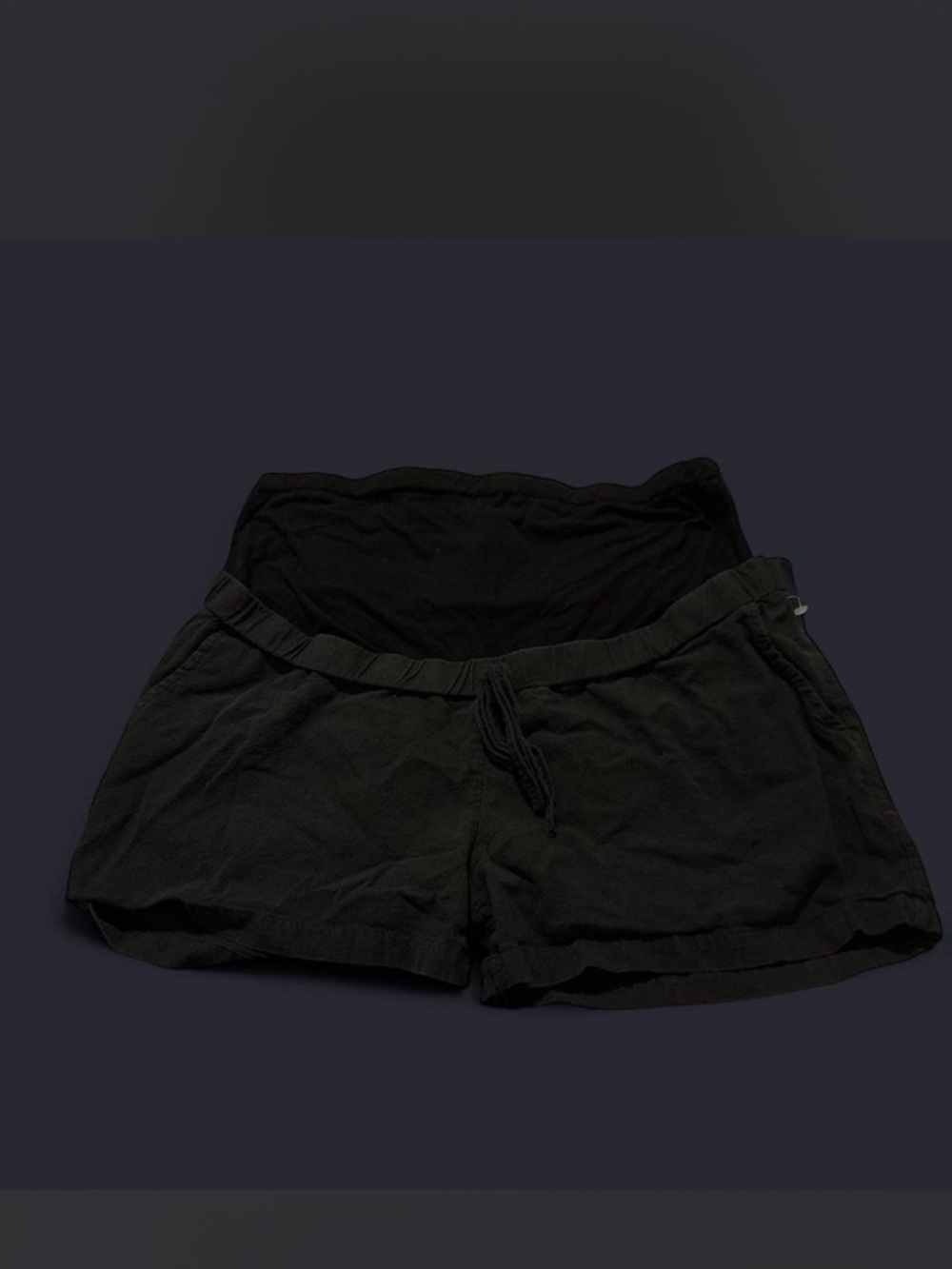 SHEIN Black Casual Drawstring Athletic Shorts